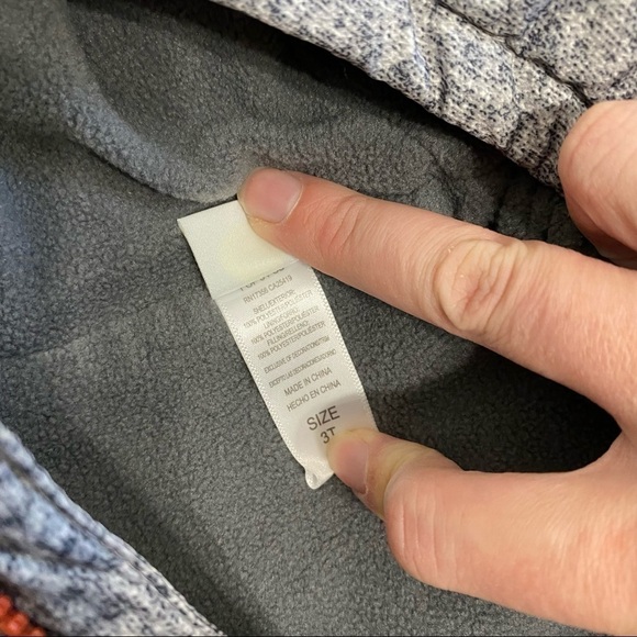 Little Me Gray Hooded Full Zip Vest Sz 3T Kids Toddler - Picture 5 of 6